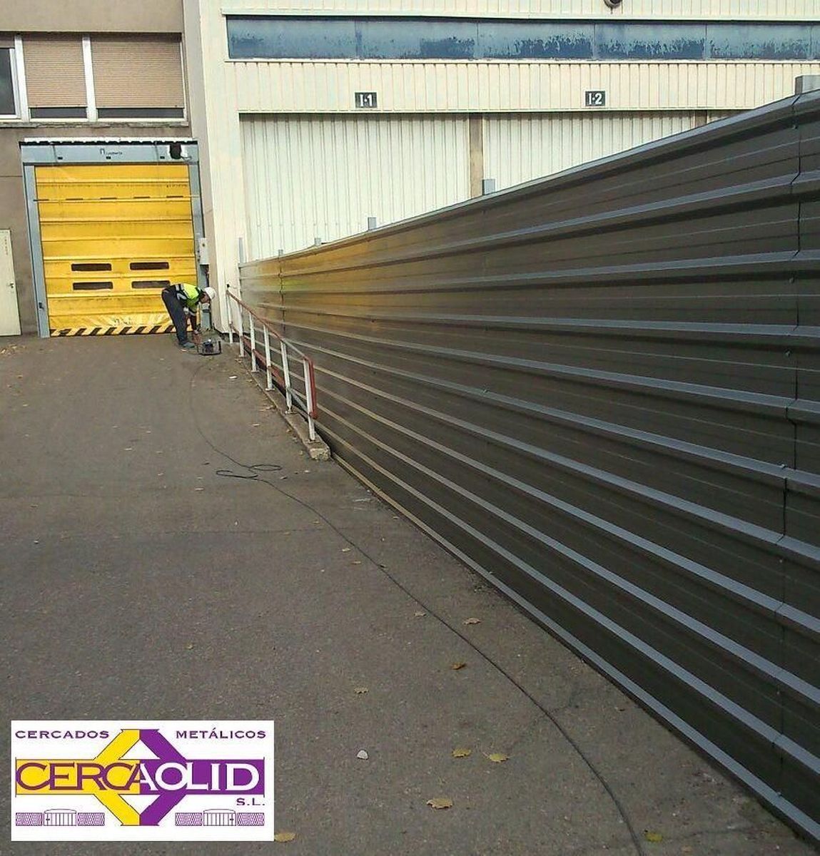 Valla Obra Opaca Trapezoidal - Imagen 3